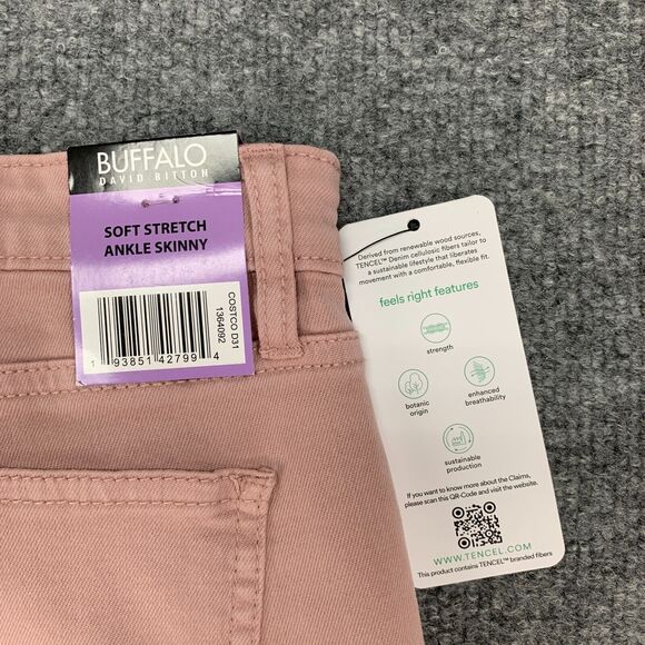 Buffalo David Bitton Avalon Ankle Jeans Womens 4/27 Skinny Soft Stretch Denim - Picture 12 of 14